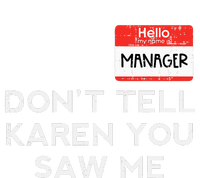 Halloween Manager Dont Tell Karen Funny Costume Women Snapback Five-Panel Rope Hat