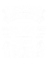 24th Birthday Vintage Legends Born In 2000 24 Years Old Women's Perfect Tri Rocker Tank