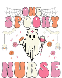 One Spooky Nurse Retro Halloween Ghost Spooky Nurse Kids T-Shirt