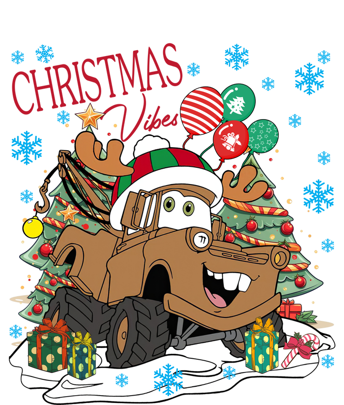 Christmas Wishes Cars Christmas Cars Tow Mater Ladies Long Sleeve Shirt