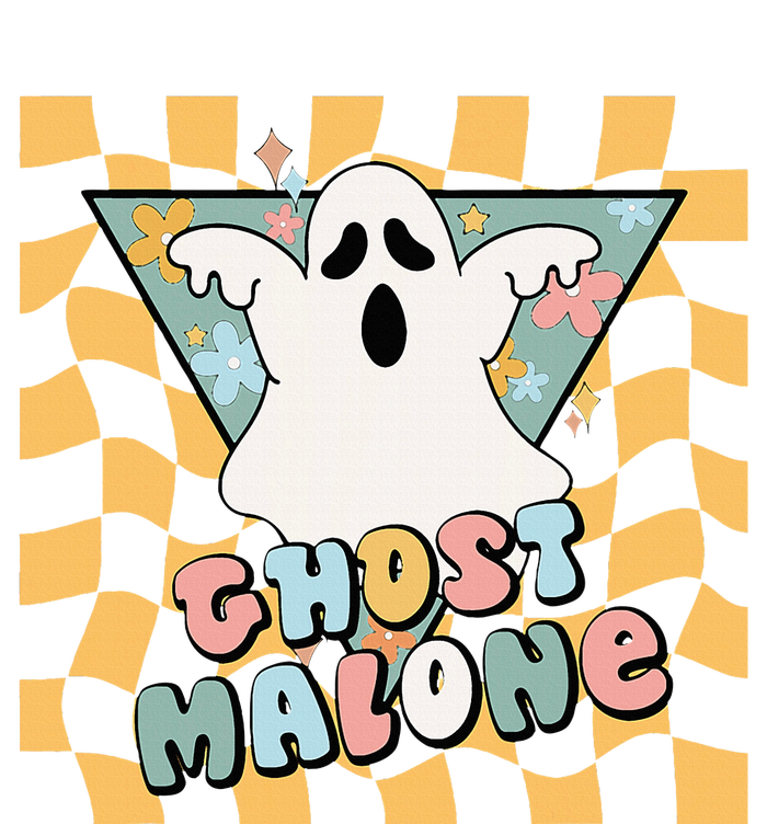 Halloween Cute Ghost Malone Parody Post Cool Hip Hop Joke Sustainable Knit Beanie