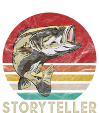 Storyteller Fish Story Telling Funny Gift For Fishing Dad Gift T-Shirt