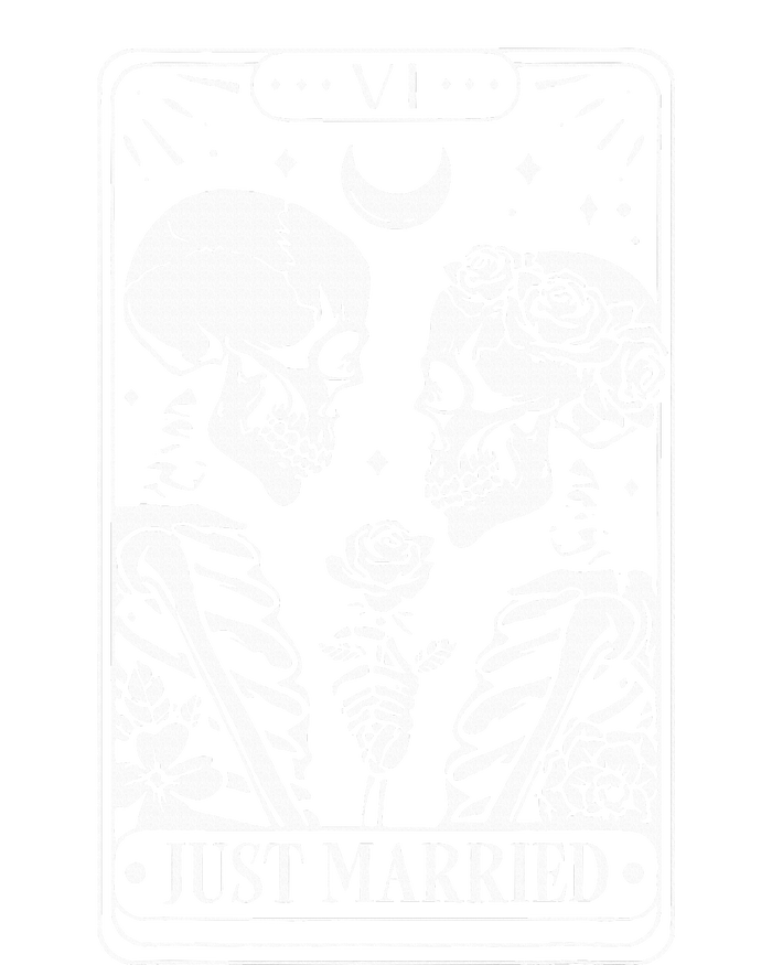 Just Married The Lovers Skeleton Couple Matching Halloween Cooling Performance Long Sleeve Crew