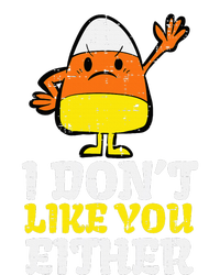 I DonT Like You Either Candy Corn Funny Halloween Costume Performance Long Sleeve Polo