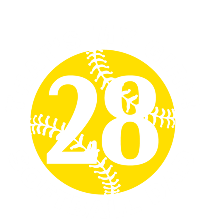 ThatS My #28 Softball Dad FatherS Day Fast Pitch Fan Gift T-Shirt