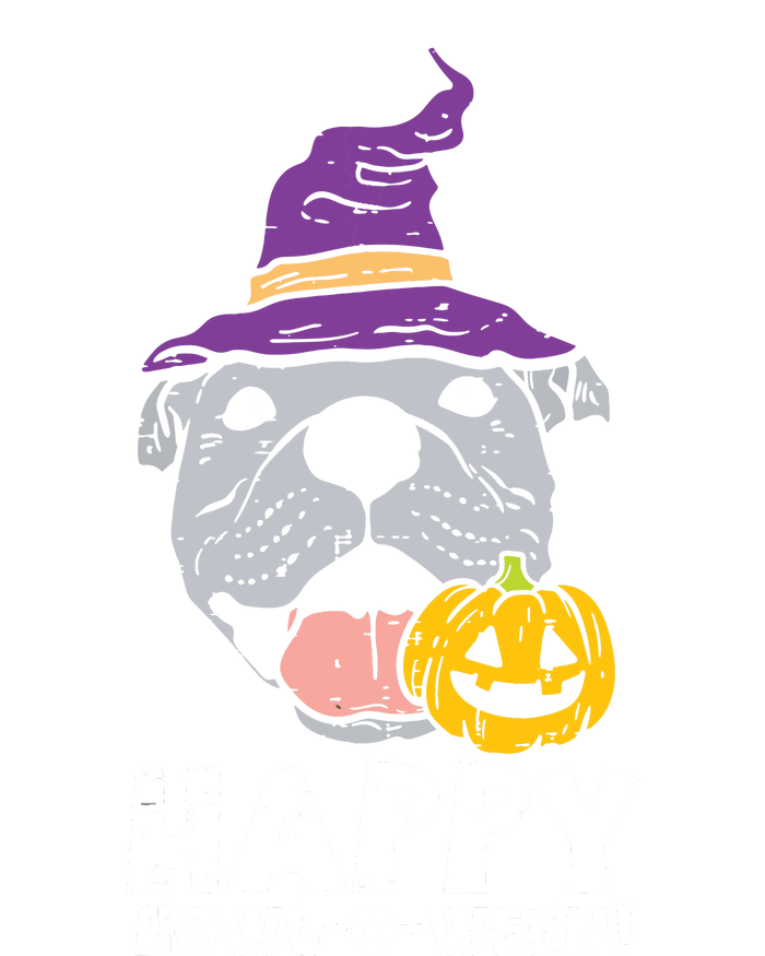 Pitbull Witch Happy Howl O Ween Pumpkin Halloween Pittie Dog Valucap Bio-Washed Visor