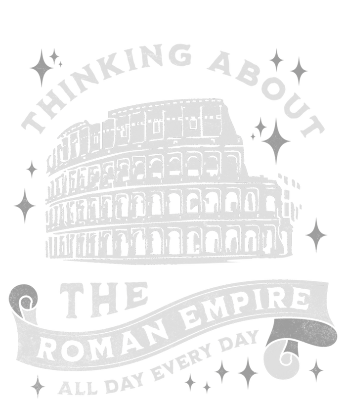 Thinking About The Ro Empire Funny Rome Meme Dad Joke Cool Gift Tall Hoodie