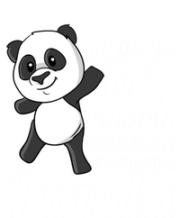 This Is My Hu Costume IM Really A Panda Gift Ladies Long Sleeve Shirt