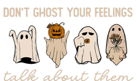 DonT Ghost Your Feelings Halloween Mental Health Awareness Cooling Performance Long Sleeve Crew