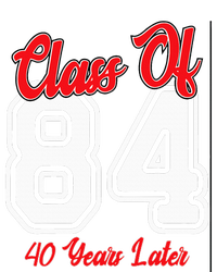 Class Of 1984 40th Reunion High School College Graduation Womens California Wash Sweatshirt