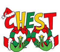 Chest Nuts Matching Chestnuts Funny Christmas Couples Nuts Kids Tie-Dye T-Shirt