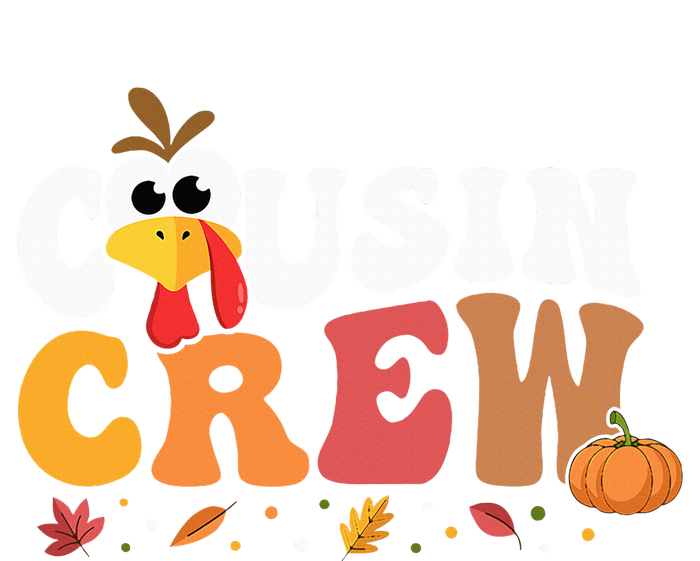 Cousin Crew Thanksgiving Family Matching Turkey Day Fall Sustainable Bucket Hat