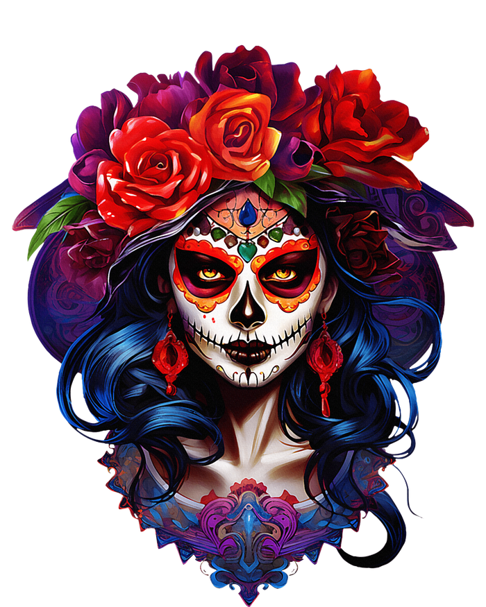 Dia De Los Muertos 2024 Sugar Skull Catrina Day Of The Dead T-Shirt