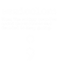 Tal Health Awareness Month Semicolon Definition Cute Gift Premium T-Shirt