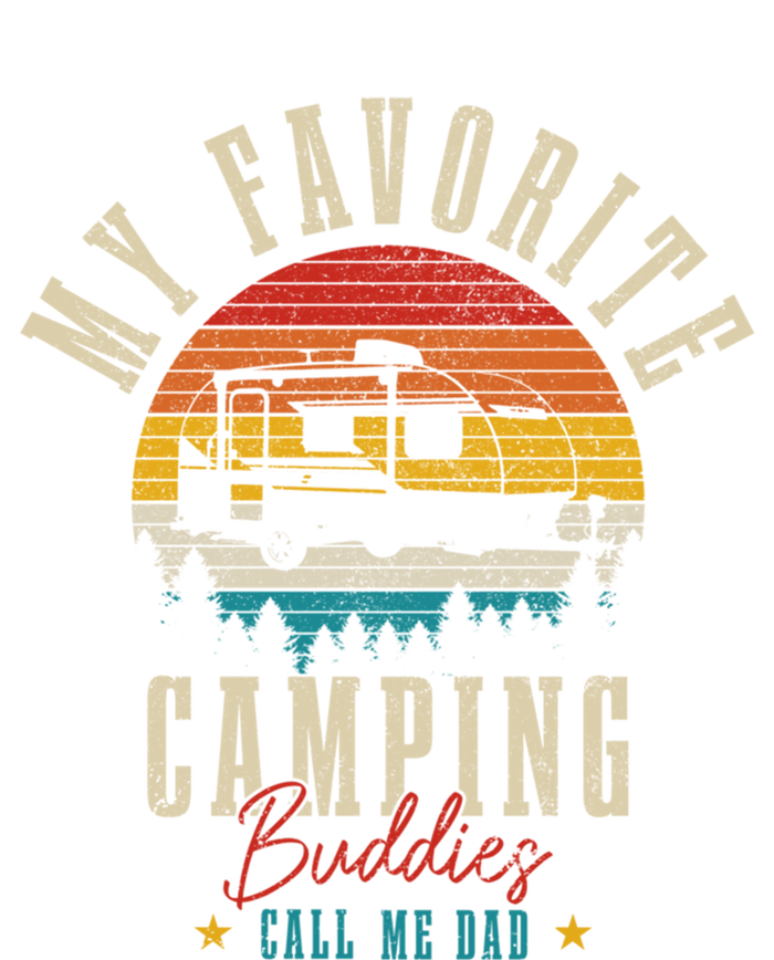 My Favorite Camping Buddies Call Me Dad Vintage Funny Camper Cool Gift Women's T-Shirt