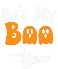 HeS My Boo Matching Halloween Pajama Couples HeS My Boo Flat Bill Trucker Hat