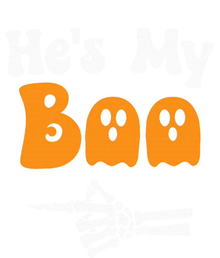 HeS My Boo Matching Halloween Pajama Couples HeS My Boo Flat Bill Trucker Hat