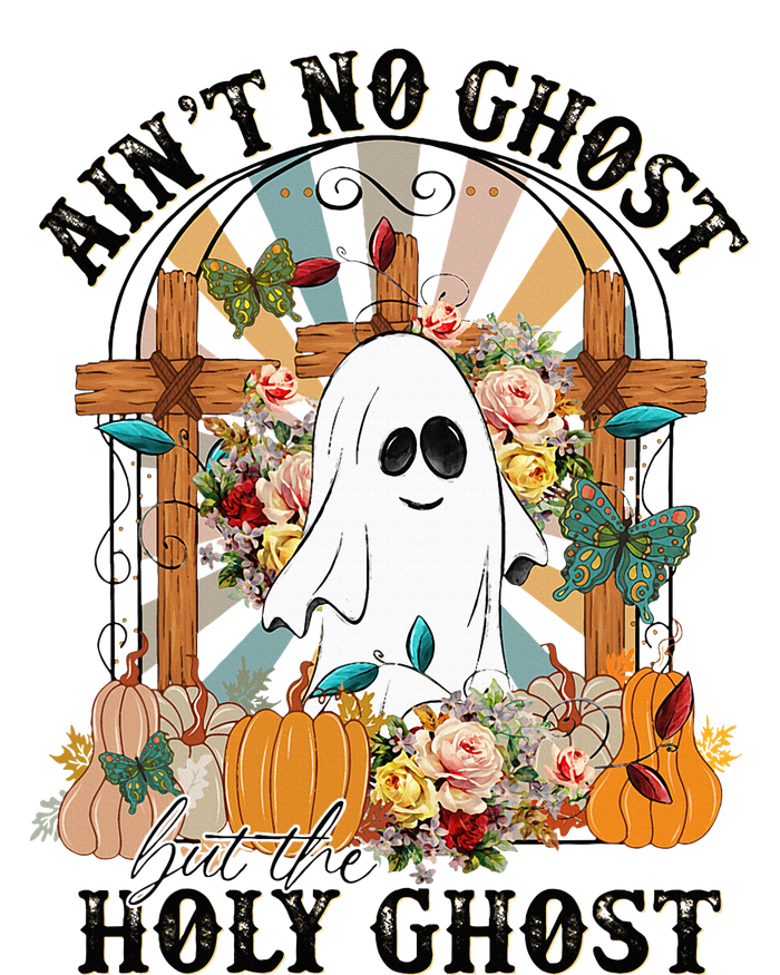 AinT No Ghost But The Holy Ghost Ghost Christian Halloween Garment-Dyed Heavyweight T-Shirt