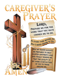 CaregiverS Prayer Christian Cross Faith Hope Love Jesus Sweatshirt Cinch Pack Bag