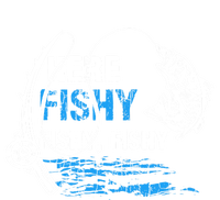 Here Fishy Funny Fishing Fishermen Fish Graphic Sustainable Bucket Hat