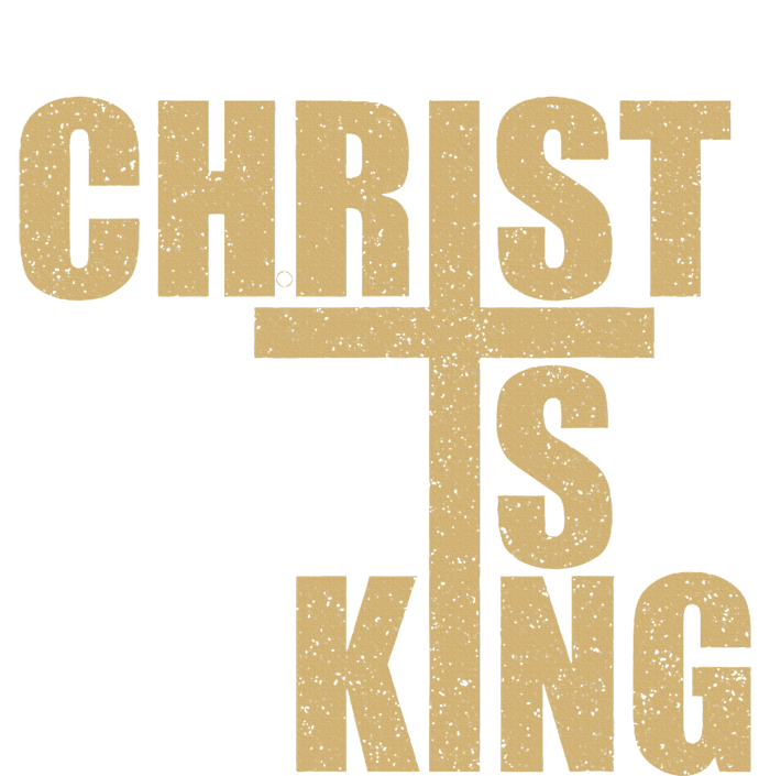 Christ Is King Jesus Is King Cross Crucifix T-Shirt