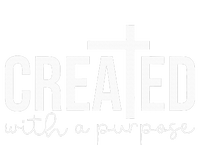 Created With A Purpose Christian Teacher T-Shirt