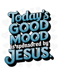 Christian TodayS Good Mood Is Sponsored By Jesus Women's Racerback Tank