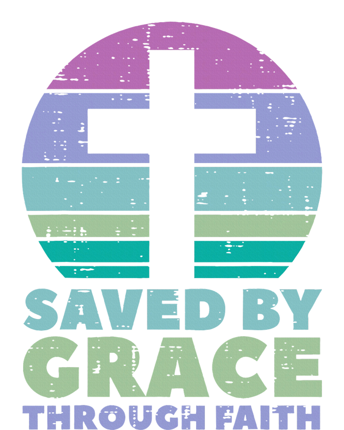 Cross Saved By Grace God Jesus Christian T-Shirt