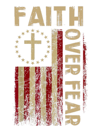 Faith Over Fear Patriotic Christian T-Shirt