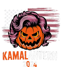 Kamala Harris Retro Halloween Jack O Lantern Flag 2024 Women's T-Shirt