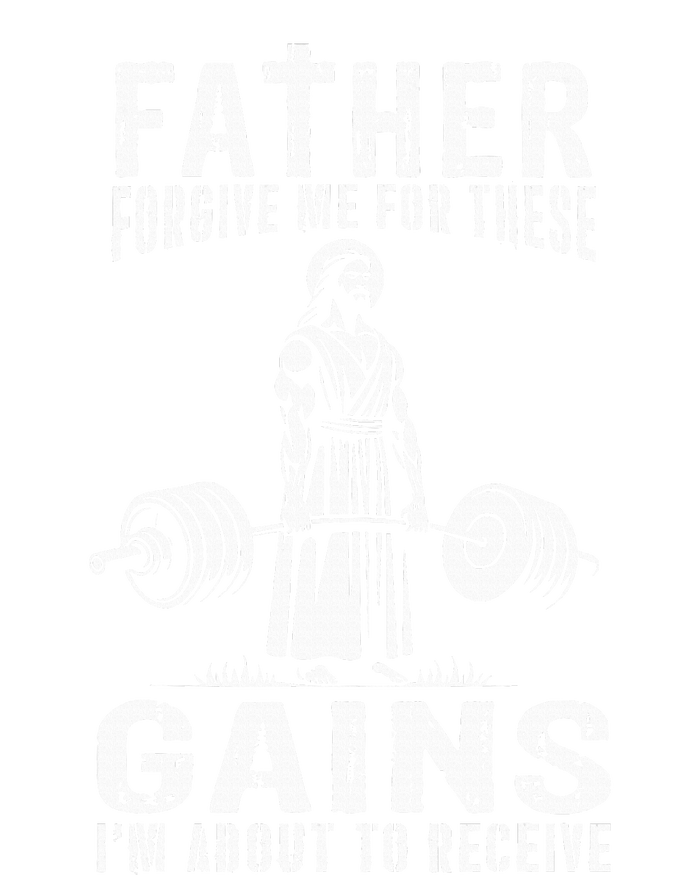 Father Forgive Me For These Gains Jesus Gym Motivational Daily Commute Backpack