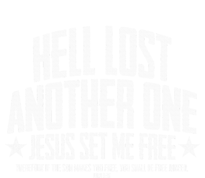 Hell Lost One Jesus Set Me Free John 836 Another Christian Womens CVC Long Sleeve Shirt