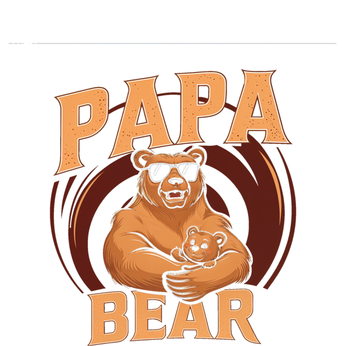 Papa Bear Cute Bears Family Father Dad Daddy Papa Bear Great Gift Ladies Long Sleeve Shirt