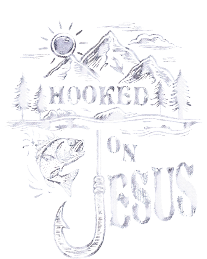 Hooked On Jesus Christ Faith Hope Love Religious T-Shirt