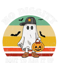 No Diggity Bout To Bag It Up Cute Ghost Halloween T-Shirt