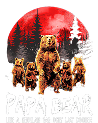 Papa Bear Like A Regular Grandpa Only Way Cooler Bear Gift T-Shirt