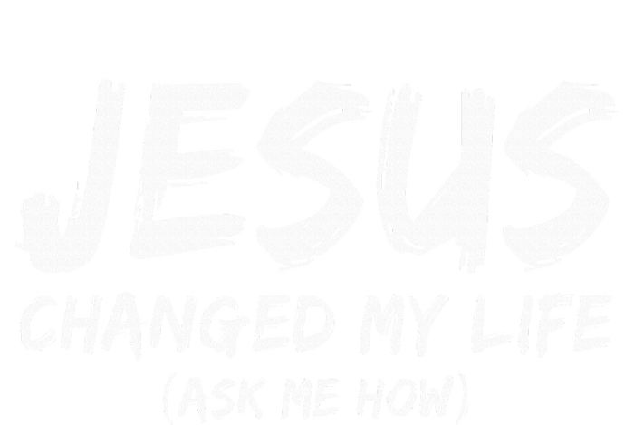 Jesus Changed My Life Ask Me How Christian Believer Faith Legacy Cool Fit Booney Bucket Hat