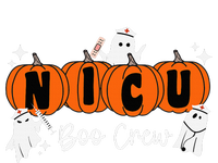 Nicu Boo Crew Ghost Pumpkin Costume Nicu Nurse Halloween T-Shirt