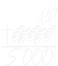 Jesus 2 Fishes 5 Breads 5000 Chosen Against The Current T-Shirt