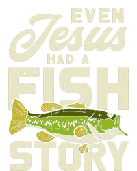 Jesus Fish Story Fisherman God Christ Fishing Snapback Five-Panel Rope Hat