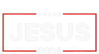 Jesus 2024 For President Flexfit Unipanel Trucker Cap