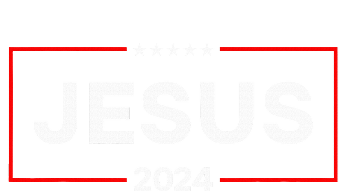 Jesus 2024 For President Flexfit Unipanel Trucker Cap