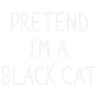 Pretend IM Black Cat Funny Lazy Easy Diy Halloween Costume Sustainable Beanie