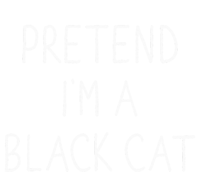 Pretend IM Black Cat Funny Lazy Easy Diy Halloween Costume Sustainable Beanie