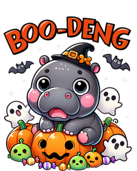 Funny Moo Deng Baby Pygmy Hippo Bouncy Pig In Thai Halloween Women's T-Shirt