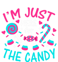 Im Just Here For The Candy Halloween Youth Performance Sprint T-Shirt