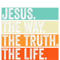 Jesus The Way Truth Life Bible Verse Christian Worship T-Shirt