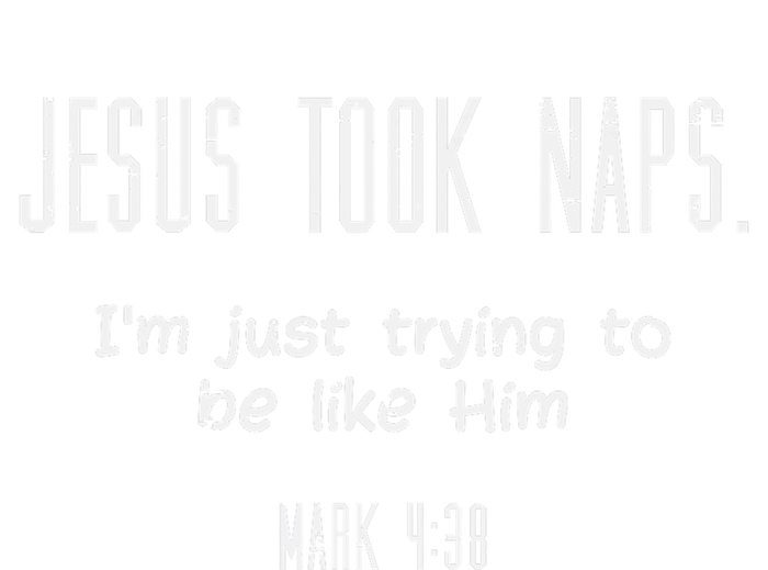 Jesus Took Naps Mark 438 Funny Saying Christian Cooling Performance Long Sleeve Crew