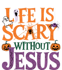 Life Is Scary Without Jesus Christian Halloween Party T-Shirt