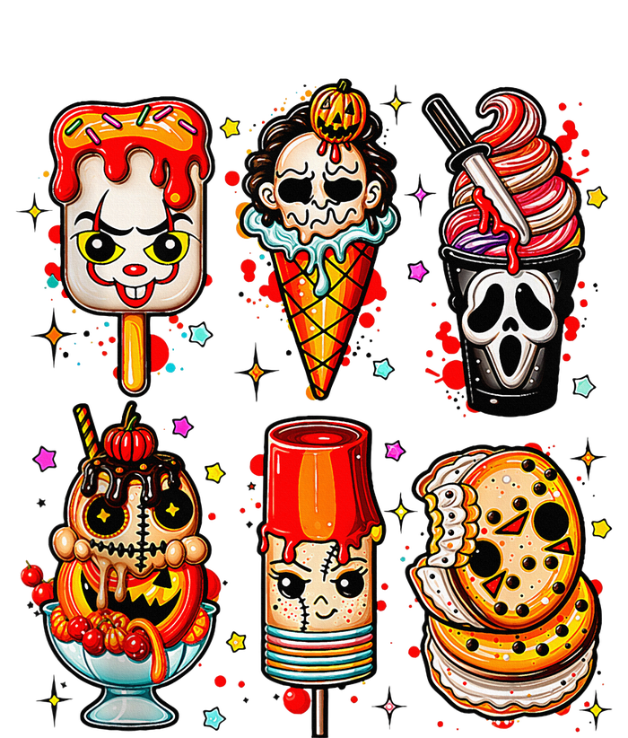 Horror Movie Summer Popsicle Halloween Ice Cream Summerween Stainless Steel Insulated Water Bottle